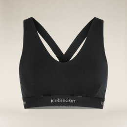 Brassiere Mer 125 Cool-lite Sprite Racerback Black | Icebreaker