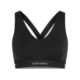 Brassiere Mer 125 Cool-lite Sprite Racerback Black | Icebreaker
