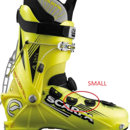 Passant Plastique Boa Alien Et F1 | Scarpa