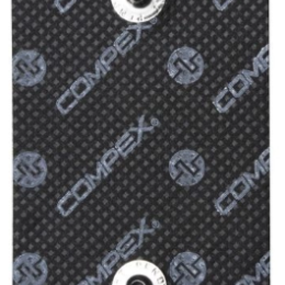 2 Electrodes 2 Snaps 5*10cm - Accessoire Electrostimulation | Compex