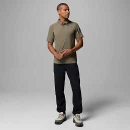 Polo Diamond Peak Pro Stone Green - Tee Shirt Mc | Columbia Sportswear