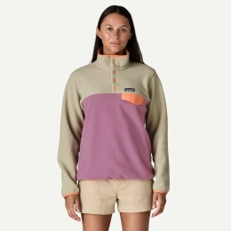 Polaire Femme Lightweight Synch Snap-t Light Violet - Polaire | Patagonia