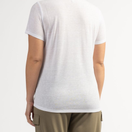 T-shirt Femme Perel Ecru - Tee Shirt Mc | Sun Valley