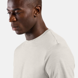 Merino Tencel Plain T-shirt Gardenia - Tee Shirt Mc | Odlo