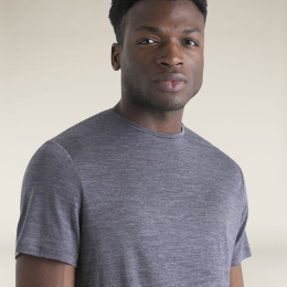 T-shirt Merino 125 Cool-lite Sphere III Midnight Navy | Icebreaker