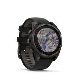 Fenix 8 47mm Solar Sapphire Titane Carbon Gray Dlc | Garmin