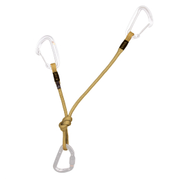 Alpine Runner 90 Cm Yellow - Anneaux Cousus | Blue Ice