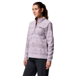 Polaire Femme Benton Springs Printed Shale Purple Dechutes Grey