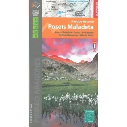 Parque Nacional Posets Maladeta (2 Cartes) 1/25.000 - Cartes | Alpina