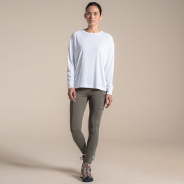 Nosilife Solarshield+ Long Sleeved T-shirt White - Tee Shirt Ml