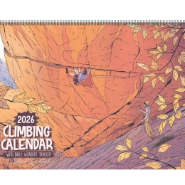 2026 Climbing Calendar With Daily Workout Tracker - Librairie