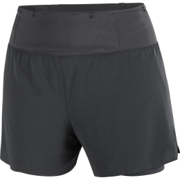 Short Femme Sense Aero 2in1 Deep Black - Short | Salomon