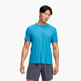 T-shirt Airolite 2.0 Blue - Tee Shirt Mc | Hoka
