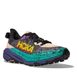 Speedgoat 6 Femme Oatmeal / Mountain Iris - Chaussures | Hoka