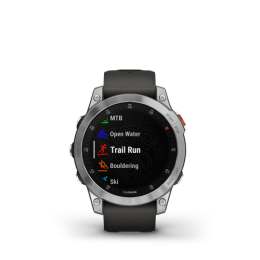 Epix Acier Silver – Bracelet Gris - Gps Running | Garmin