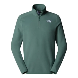 Polaire 100 Glacier 1/4 Zip  Duck Green - Polaire | The North Face