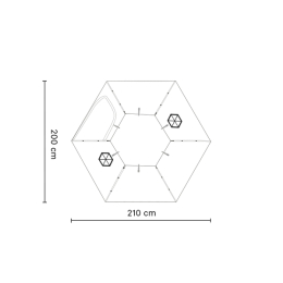 Samaya2.5 Bleu - Tente | Samaya