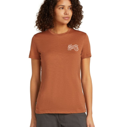 T-shirt Femme Merino 150 Tech Lite Adventure Ride Dusty Clay - Tee Shirt Mc