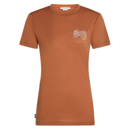 T-shirt Femme Merino 150 Tech Lite Adventure Ride Dusty Clay - Tee Shirt Mc