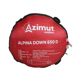 Alpina Down 650 D Sacs De Couchage Plumes Et Duvets | Azimut Outdoor