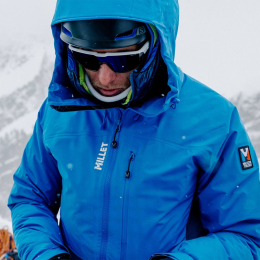 Veste Trilogy Icon Light Gtx 3l Dark Denim / Icon Blue | Millet