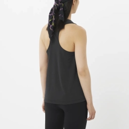 Débardeur Femme Shkout Core Tank Gfx Deep Black - Debardeur | Salomon