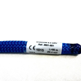 Shadow 9,4 Dry 80m Blue - Corde a Simple | Camp