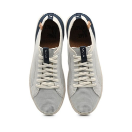 Cannon Knit 2.0 White Navy - Chaussures | Saola