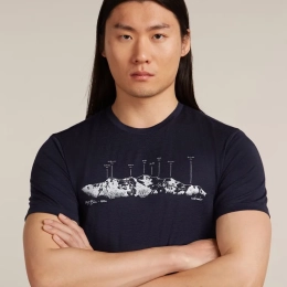 T-shirt Merino 150 Tech Lite III Massif Midnight Navy