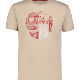 T-Shirt Beeville Beige - Tee Shirt Mc | Icepeak
