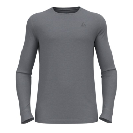 T-shirt  Merino 260 Steel Grey Melange - Tee Shirt Ml | Odlo