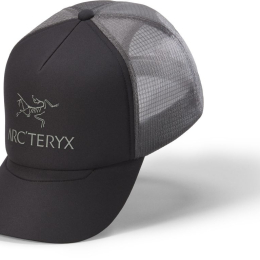 Casquette Bird Word Trucker Black / Graphite - Casquette | Arcteryx
