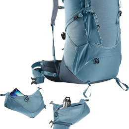 Aircontact Core 60+10 Atlantic-ink - Sac A Dos | Deuter