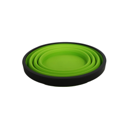 Gobelet Pliant 480 Ml Vert Lime - Assiette - Verre | Azimut Outdoor