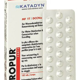 Forte 100 Comprimes Micropur - Pastilles Eau | Katadyn