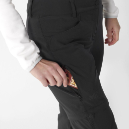 Pantalon Femme Trekker Stretch Zip Off Black - Pantalon | Millet