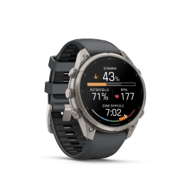 Fenix 9 Pro 47mm Amoled Inreach Titane graphite noir - Gps | Garmin