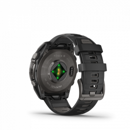 Fenix 8 47mm Amoled Titane Carbon Gray Dlc - Gps Running | Garmin