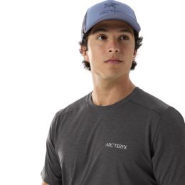Bird Word Trucker Curved Stratus Dark Stratus - Casquette | Arcteryx