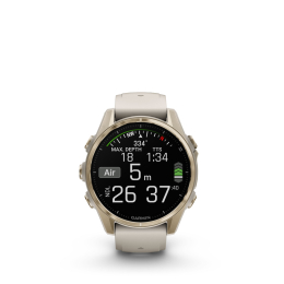 Fenix 8 43mm Amoled Sapphire Soft Gold - Gps Running | Garmin