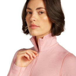 T-shirt Femme 260 Tech 1/2 Zip Blusch