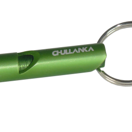 Sifflet Alu 47 Mm - Vert - Accessoire Du Randonneur | Chullanka