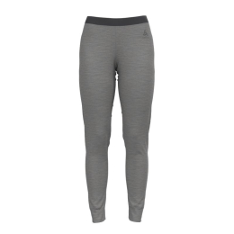 Collant Femme Merino 200 Long Steel Grey Melange - Pantalon | Odlo
