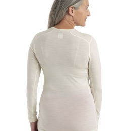 T-shirt Femme 200 Oasis Ls Crewe Undyed - Tee Shirt Ml | Icebreaker