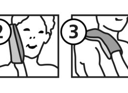 Lot De 4 Gants De Toilette - Soin Du Corps | Travelsafe
