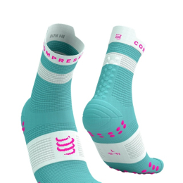 Pro Racing Socks V4.0 Run High Ether Pink - Chaussettes | Compressport