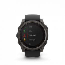 Fenix 8 51mm Solar Sapphire Titane Carbon Gray Dlc | Garmin