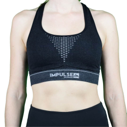 Brassiere Femme Seamless Trail+ Black - Brassiere | Impulse Outdoor