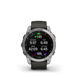 Epix Acier Silver – Bracelet Gris - Gps Running | Garmin