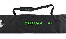 Housse A Skis Matelassee Noir-vert - Housse | Chullanka